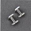 2pcs Cufflinks Classic Men Luxury Crystal Cuff Links French Shirt Cufflink Jewelry for Mens Business Wedding view 3