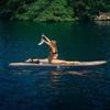 Inflatable Stand Up Paddle Board (6 Inches Thick), ISUP Package W/Premium SUP Accessories & Backpack, Non-Slip Deck,Fins, Adjustable Paddle, Leash, Hand Pump,Standing Boat for Youth & Adult view 4