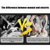 XYEJL 900W Electric Sheep Goat Shearing Machine Shearing Clipper Wool Scissor Electric Shears 6 Speed Adjustable for Horse/Cattle/Camel/Pachyderm,Green-220V view 2