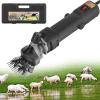 XYEJL 690w Electric Shears Sheep Shearing, Professional Fast Electric Wool Shears 6 Gears Speed for Shaving Fur Wool in Sheep, Goats, Cattle, Farm,Black-110V view 1