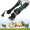 XYEJL 690W Electric Wool Shears Pet Scissors Tools,6 Gears Speed Professional Heavy Duty Electric Shearing for Shaving Fur Wool in Sheep, Goats, Cattle, Farm Livestock,DarkGreen-220V view 1