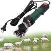 XYEJL 690w Electric Shears Sheep Shearing, Professional Fast Electric Wool Shears 6 Gears Speed for Shaving Fur Wool in Sheep, Goats, Cattle, Farm,DarkGreen-110V view 1