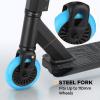 VOKUL Complete Pro Scooter for Kids Boys Girls Teens Up 6 Years - Freestyle Tricks Pro Stunt Scooter(Blue) view 2