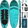 Skatinger 11'x34'' Extra Wide Inflatable Paddle Board, Up to 420lbs Stand-up Paddle Boards for Adults, Stable SUP for 2 People/Family, 3-PCS Paddle, Shoulder Strap, US Fin view 1