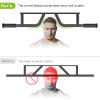 Kipika Wall Mounted Pull Up Bar - Heavy-Duty Steel Tube - Four Hand Grips - Crossfit Training - 38 Inches Wide - 6 Inches Wall Clearance - Stable 6-Hole Design - Home Gym view 3