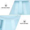 Chamber Pot Potty Urinals with Lid Urine Pot Bedroom Urinal Pee Pot Bucket Bedside Potties Portable Toilet for Adult Elderly Pregnant Home Camping Car Travel view 3