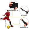 Civaner 2 Pcs Soccer Kick Trainer Equipment Solo Football Juggling Practice with Adjustable Cord and Waistband Improve Ball Control, Passing and Shooting for Kids Adults Fits Ball Size 3, 4, 5(Yellow) view 3