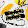 Civaner 2 Pcs Soccer Kick Trainer Equipment Solo Football Juggling Practice with Adjustable Cord and Waistband Improve Ball Control, Passing and Shooting for Kids Adults Fits Ball Size 3, 4, 5(Yellow) view 4