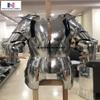 Nautical-Mart Milanese Half Suit of Armor, Medieval Armour Suit end of 15th to The Beginning of 16th Century Costume, silver view 2