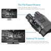 YINHA Digital Night Vision Binocular, 1312FT/400M Viewing Range, 2.3LCD Screen, 8X Digital & 2X Optical Zoom, for Complete Darkness Military, Spy, Security, Hunting view 4