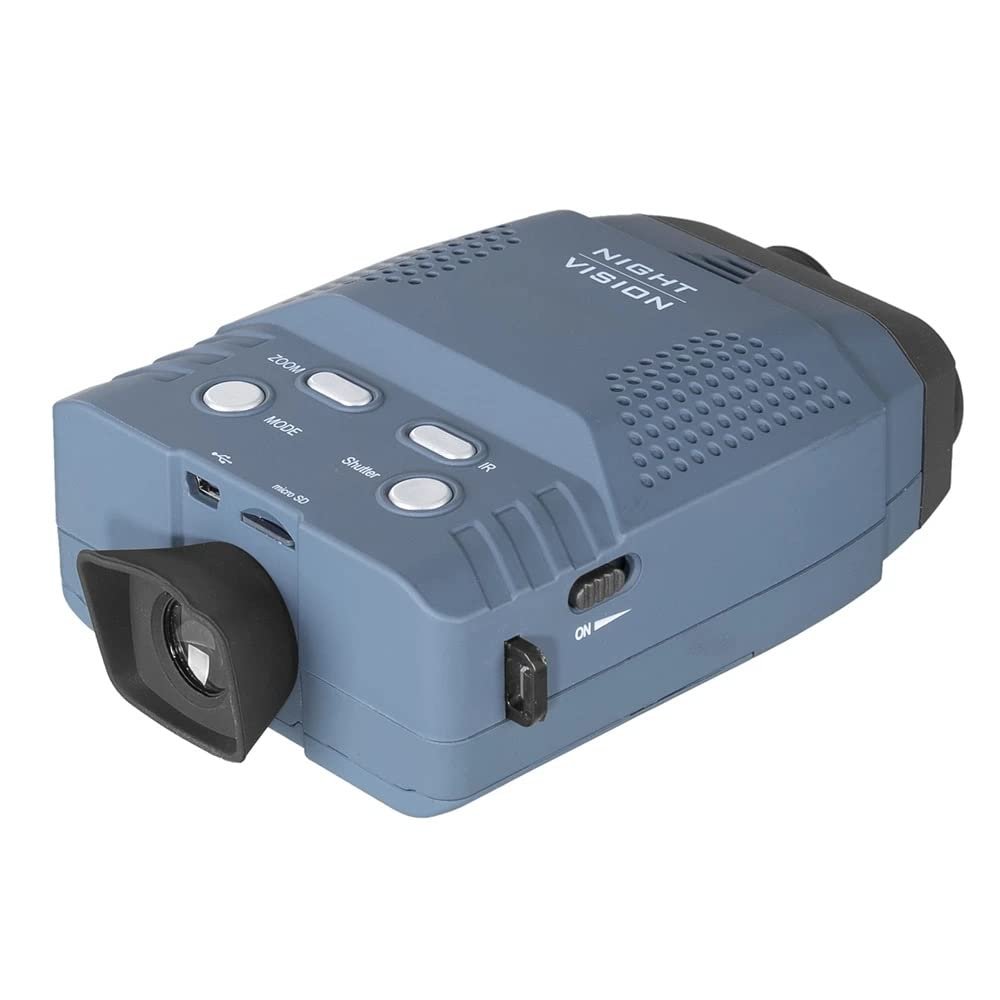 YINHA Digital Infrared Night Vision Monocular, Take Photo & Video from 100m/328ft in Total Darkness, 2X Digital & 2X Optical Zoom, for Hunting, Camping, Navigation