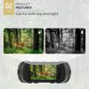 YINHA Night Vision Goggles Binoculars with 2.31'' IPS Screen, HD Photo & 980P Video, 300m/984ft in Total Darkness, for Complete Darkness Military Spy Security Hunting view 4