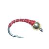 The Fly Fishing Place Bead Head Rainbow Warrior and Zebra Midge Assortment - 1 Dozen - 3 Each of 4 Patterns Sizes 14, 16, 18 - Tailwater Fly Fishing Flies Collection view 4