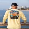 Dive Bar T-Shirt: Mens UV Long Sleeve Protection Shirt - Yellow - M view 2
