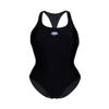 ARENA Feel Women's Icons Solid Swimsuit Racer Back Comfortable Stretchy One Piece Swimwear Stylish Pool Ladies Bathing Suit, Black, US Size 30 view 4