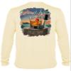 Dive Bar T-Shirt: Mens UV Long Sleeve Protection Shirt - Yellow - XL view 1
