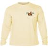 Dive Bar T-Shirt: Mens UV Long Sleeve Protection Shirt - Yellow - XL view 3