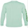 Spearfishing UV Sun Shirt: UPF 50+ Men's Long Sleeve Mens Rash Guard for Scuba Diving, Fishing: Hogfish Camo - Sea Green - 3XL view 2