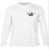 Dive Bar T-Shirt: Mens UV Long Sleeve Protection Shirt - White - S view 2