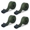 Trail Cam Straps, Upperosey Game Camera Strap with Long-Lasting Alloy Buckle, Wildlife Trial Camera Accessories w/Durable Nylon Fiber, Deer Camera Tree Belts, 25mm Width * 6 ft. Long (4 Packs) view 1