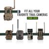 Trail Cam Straps, Upperosey Game Camera Strap with Long-Lasting Alloy Buckle, Wildlife Trial Camera Accessories w/Durable Nylon Fiber, Deer Camera Tree Belts, 25mm Width * 6 ft. Long (4 Packs) view 4