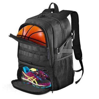 BROTOU Basketball Bag, Soccer Backpack Volleyball Football Backpacks Sports Gym Bags with Shoe and Ball Compartment
