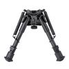 6-9 Inch Tactical Swivel Bipod Foldable Notched Legs Pivot Tilt with S Lock Lever (Carbon Fiber) view 3