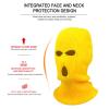 3-Hole Knit Sew Acrylic Outdoor Full Face Cover Thermal Balaclava Ski Mask One Size Fits Most (Navy Blue) view 2