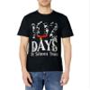 102 Days of School Today With Cute Dalmatian Dog School Kids T-Shirt view 2