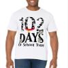 102 Days of School Today Dalmatian Dog Funny 100th Day Kids T-Shirt view 2