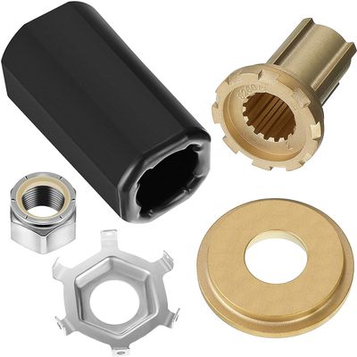 Flo-Torq II Hub Kit for Mercury 60-300 HP Outboard Engine Propeller 15 Spline Verado Mercruiser Alpha Bravo One Drives 835257Q1 835257K1
