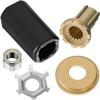 Flo-Torq II Hub Kit for Mercury 60-300 HP Outboard Engine Propeller 15 Spline Verado Mercruiser Alpha Bravo One Drives 835257Q1 835257K1 view 1