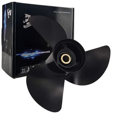Boatman Aluminum Outboard Boat Propeller fit Tohatsu Engines 60-140HP,15 Spline Tooth, RH-13.25x17