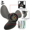 Boatman 7.8x7 Aluminum Outboard Boat Propeller fit Tohatsu Engines 4-6Hp,RH,12 Spline Tooth view 2