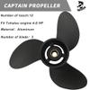 Boatman 7.8x7 Aluminum Outboard Boat Propeller fit Tohatsu Engines 4-6Hp,RH,12 Spline Tooth view 4