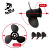 Boatman Boat Propeller Replacement fit Tohatsu Nissan 25/30 HP (4-Stroke)/MFS&NSF25/3010 Spline Tooth(9.9x9) view 2
