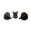 CUESOUL TERO Plus New Double Direction Telescopic and Rotating Dart Flights System-AK4P Dart Flights Black view 3