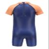 Boys Rash Guard Swimsuits One Piece Short Sleeve Swim Shirt for Kids UPF 50+ Sun Protection Bathing Suits Surfing 4T view 2