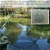 WEISGJA Portable Folded Fishing Net, Crab Net Fish Net with Fishing Rope, Hand Casting Cage Crab Net, Foldable Fishing Mesh Trap for Minnows,Lobster,Crawfish,Shrimp etc. (31.5inch/80cm) view 2