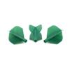 CUESOUL TERO Plus New Double Direction Telescopic and Rotating Dart Flights System-AK4P Dart Flights Green view 4