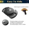 DD Gun Magnet 33 lbs.Rated Magnetic Gun Mount, Anti Scratch HQ Rubber Coated Concealed Firearm Holder for Car,Wall,Truck,Desks,Safes and Vehicle (Mini Magnet 4 Pack) view 4
