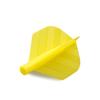 CUESOUL TERO Plus New Double Direction Telescopic and Rotating Dart Flights System-AK4P Dart Flights Yellow view 2
