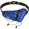 Running Belt, Waterproof Hydration Belt with Water Bottle Holder Hiking Walking Waist Pack Reflective Adjustable Fanny Pack Compatible for Phone Waistband Outdoor view 1