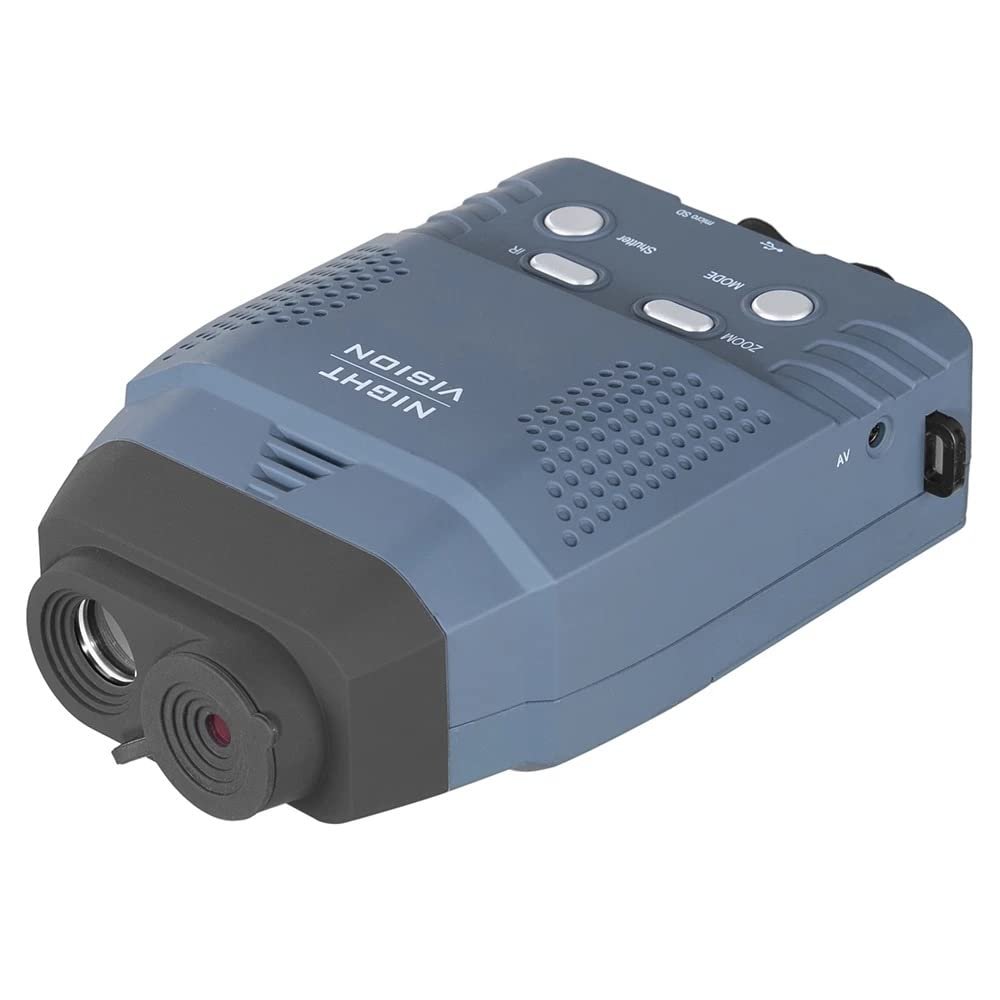 Night Vision Monocular Goggles, 100m/328ft Range in Total Darkness, Take Photo & Video, 2X Digital & 2X Optical Zoom, for Military, Security, Hunting, Tactical