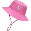 55cube Baby Sun Hat (Age 2-4 Years), UPF 50+ UV Protection Kids Bucket Hat, Wide Brim & Adjustable, 1Pack Pink view 4