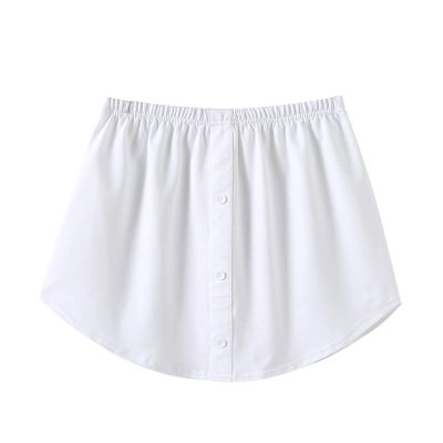 Adjustable Layering Fake Top for Women Lower Sweep T-Shirts Sweaters Extender Mini Skirt Slips Versatile Fake Hem