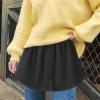 Adjustable Layering Fake Top for Women Lower Sweep T-Shirts Sweaters Extender Mini Skirt Slips Versatile Fake Hem view 2