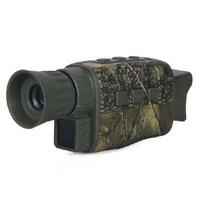 Camouflage Infrared Camera Night Vision Monocular, Take Photos and 960P Video, 200m/656ft Long Viewing Range, for Complete Darkness, Hunting, Camping, Navigation