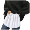 Adjustable Layering Fake Top for Women Lower Sweep T-Shirts Sweaters Extender Mini Skirt Slips Versatile Fake Hem view 2