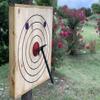 Medium 4-Ring Hanging Axe and Knife Throwing Targets view 2